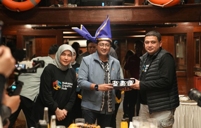 Ekonomi Kreatif Makassar Dapat Angin Segar dari Wali Kota dan Menparekraf