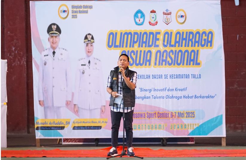 O2SN Kecamatan Tallo Resmi Dibuka, KONI Makassar Harap Lahir Atlet Hebat