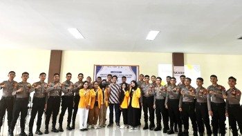 KKP UNM-Polda Sulsel Sukses Gelar Psikoedukasi Polisi Muda